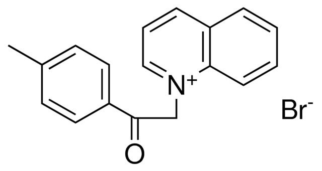 1-(2-OXO-2-P-TOLYL-ETHYL)-QUINOLINIUM, BROMIDE