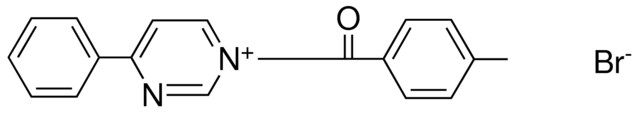 1-(2-OXO-2-P-TOLYL-ETHYL)-4-PHENYL-PYRIMIDIN-1-IUM, BROMIDE
