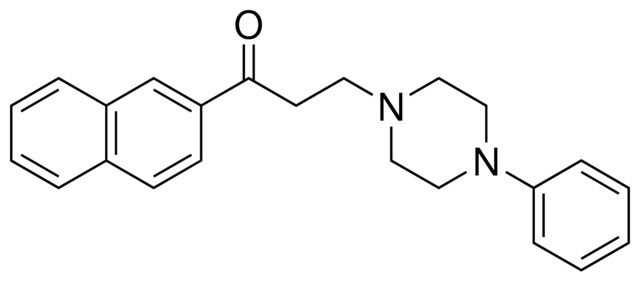 1-(2-NAPHTHYL)-3-(4-PHENYL-1-PIPERAZINYL)-1-PROPANONE