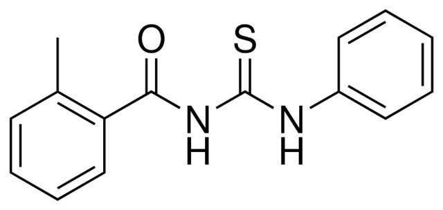 1-(2-METHYL-BENZOYL)-3-PHENYL-THIOUREA