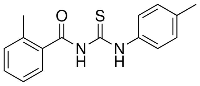 1-(2-METHYL-BENZOYL)-3-P-TOLYL-THIOUREA