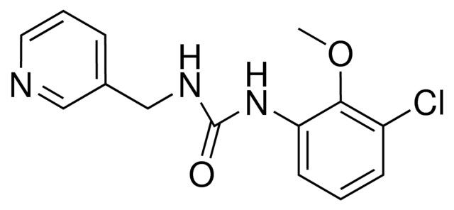 1-(3-CHLORO-2-METHOXYPHENYL)-3-(3-PYRIDYLMETHYL)UREA