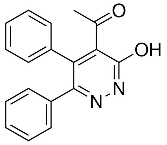 1-(3-HYDROXY-5,6-DIPHENYL-4-PYRIDAZINYL)ETHANONE