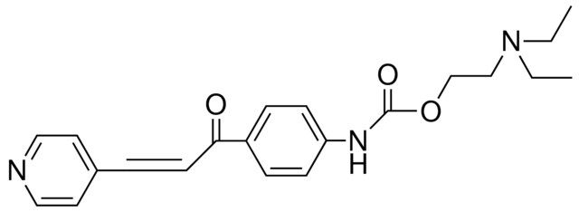 (4-(3-PYRIDIN-4-YL-ACRYLOYL)-PHENYL)-CARBAMIC ACID 2-DIETHYLAMINO-ETHYL ESTER