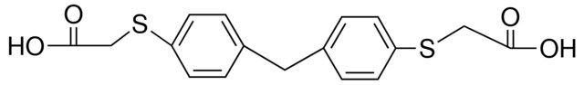 (4-(4-CARBOXYMETHYLSULFANYL-BENZYL)-PHENYLSULFANYL)-ACETIC ACID