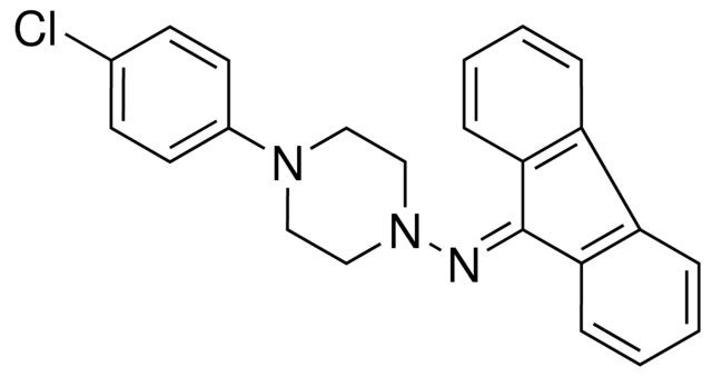 (4-(4-CHLORO-PHENYL)-PIPERAZIN-1-YL)-FLUOREN-9-YLIDENE-AMINE