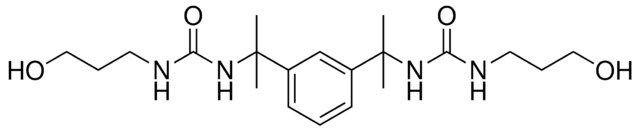 1-(3-HO-PR)-3-(1-(3-(1-(3-(3-HO-PR)-UREIDO)-1-ME-ET)-PH)-1-METHYL-ETHYL)-UREA