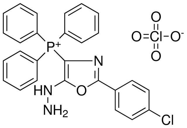 (2-(4-CHLORO-PHENYL)-5-HYDRAZINO-OXAZOL-4-YL)-TRIPHENYL-PHOSPHONIUM, PERCHLORATE