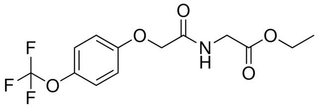(2-(4-TRIFLUOROMETHOXY-PHENOXY)-ACETYLAMINO)-ACETIC ACID ETHYL ESTER