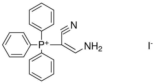 (2-AMINO-1-CYANO-VINYL)-TRIPHENYL-PHOSPHONIUM, IODIDE