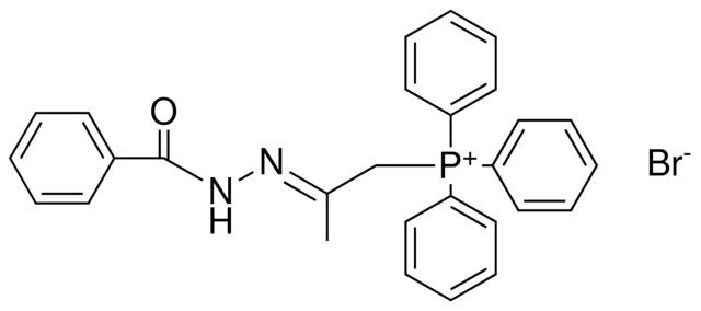 (2-(BENZOYLHYDRAZINYLIDENE)PROPYL)TRIPHENYLPHOSPHONIUM BROMIDE