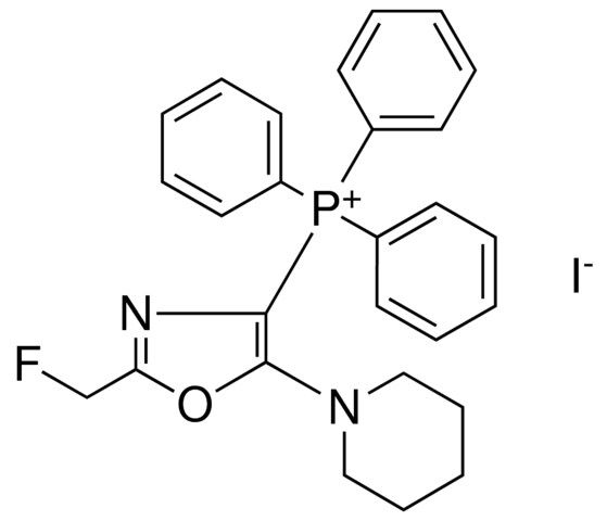 (2-FLUOROMETHYL-5-PIPERIDIN-1-YL-OXAZOL-4-YL)-TRIPHENYL-PHOSPHONIUM, IODIDE