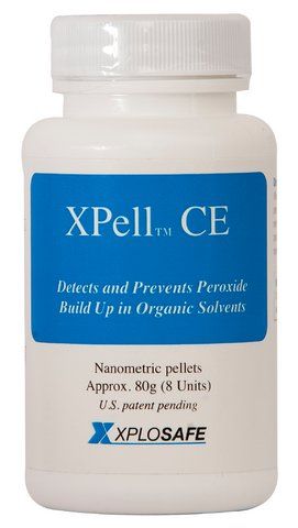 XPell<sup>TM</sup> indicating pellets for peroxides prevention
