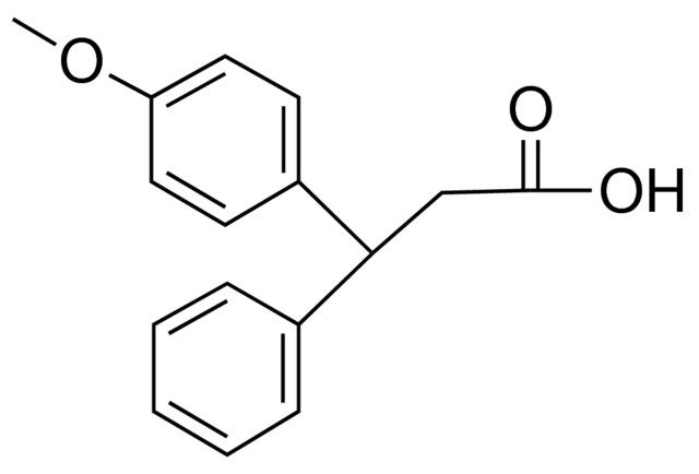3-(4-methoxyphenyl)-3-phenylpropanoic acid