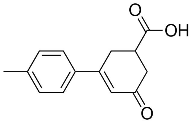 3-(4-methylphenyl)-5-oxo-3-cyclohexene-1-carboxylic acid