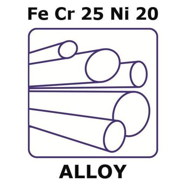 Stainless Steel-AISI 310 alloy, FeCr25Ni20