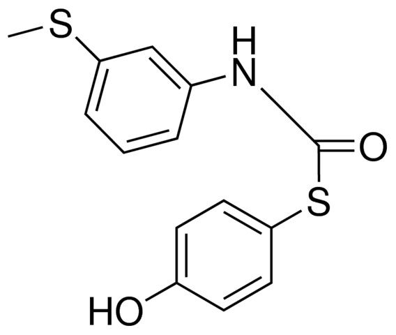 S-(4-HYDROXYPHENYL) N-(3-(METHYLTHIO)PHENYL)THIOCARBAMATE