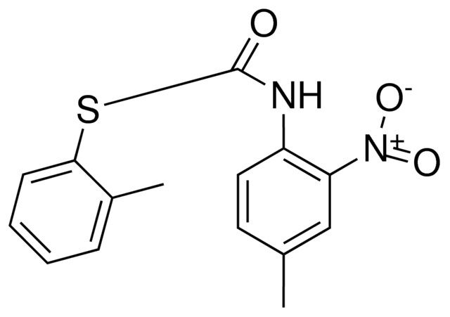 S-(O-TOLYL) N-(4-METHYL-2-NITROPHENYL)THIOCARBAMATE