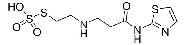 S-(2-{[3-Oxo-3-(1,3-thiazol-2-ylamino)propyl]amino}ethyl) hydrogen thiosulfate