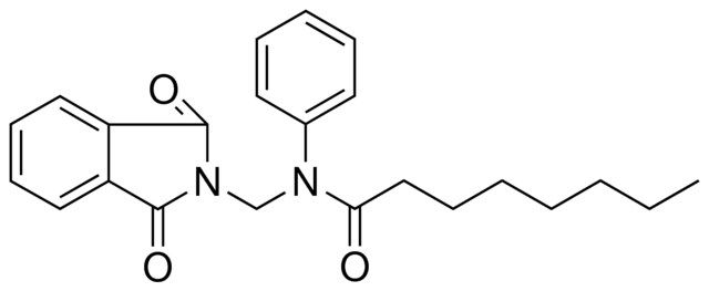 OCTANOIC ACID (1,3-DIOXO-1,3-DIHYDRO-ISOINDOL-2-YLMETHYL)-PHENYL-AMIDE