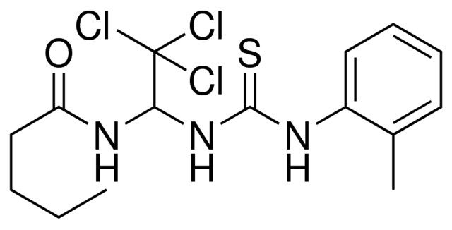 PENTANOIC ACID (2,2,2-TRICHLORO-1-(3-O-TOLYL-THIOUREIDO)-ETHYL)-AMIDE