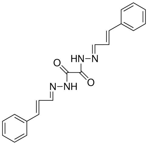 OXALIC BIS((3-PHENYLALLYLIDENE)HYDRAZIDE)