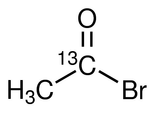 Acetyl-1-<sup>13</sup>C bromide
