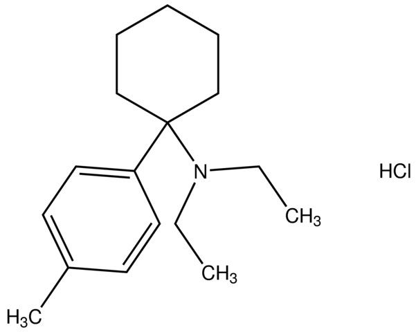 N,N-diethyl-1-(4-methylphenyl)cyclohexanamine hydrochloride
