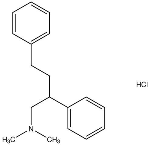 N,N-dimethyl-2,4-diphenyl-1-butanamine hydrochloride