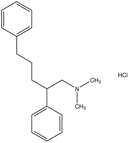 N,N-dimethyl-2,5-diphenyl-1-pentanamine hydrochloride