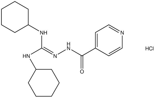 N,N'-dicyclohexyl-N''-isonicotinoylcarbonohydrazonic diamide hydrochloride