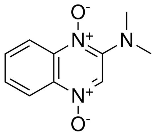 N,N-dimethyl-2-quinoxalinamine 1,4-dioxide