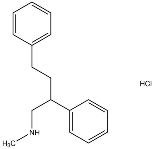 N-methyl-2,4-diphenyl-1-butanamine hydrochloride