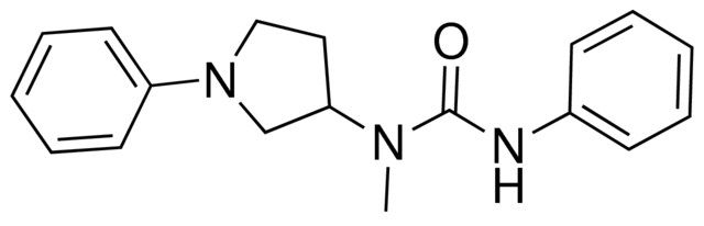 N-methyl-N'-phenyl-N-(1-phenyl-3-pyrrolidinyl)urea
