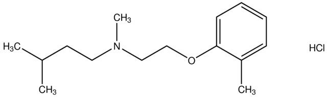 N,3-dimethyl-N-[2-(2-methylphenoxy)ethyl]-1-butanamine hydrochloride