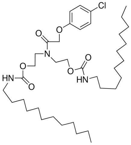 N,N-BIS(2-(N-DODECYLCARBAMOYLOXY)ETHYL)-2-(4-CHLOROPHENOXY)ACETAMIDE