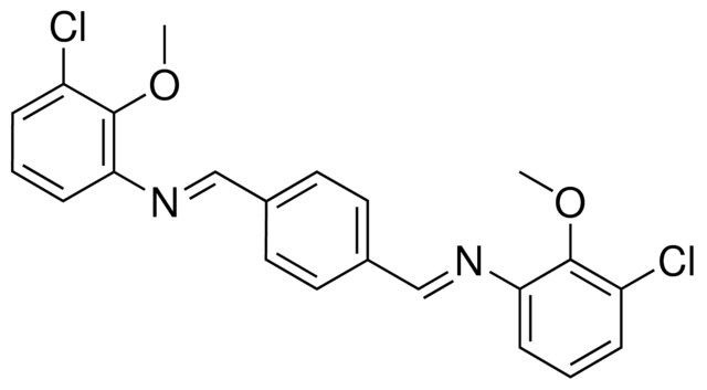 N,N'-(1,4-PHENYLENEDIMETHYLIDYNE)BIS(3-CHLORO-O-ANISIDINE)