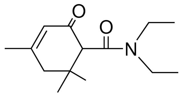 N,N-DIETHYL-2-OXO-4,6,6-TRIMETHYL-3-CYCLOHEXENE-1-CARBOXAMIDE