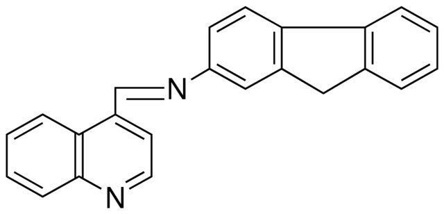 N-2-FLUORENYL-4-QUINOLINEALDIMINE