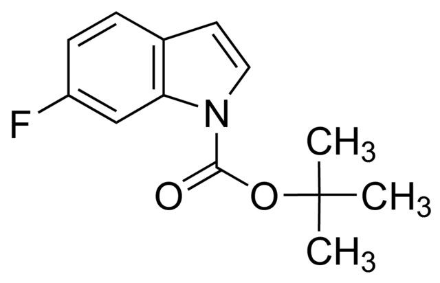 <i>N</i>-(Boc)-6-fluoroindole