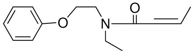 N-ETHYL-N-(2-PHENOXYETHYL)-CROTONAMIDE