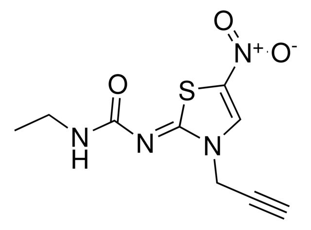 N-Ethyl-N′-((2Z)-5-nitro-3-(2-propynyl)-1,3-thiazol-2(3H)-ylidene)urea