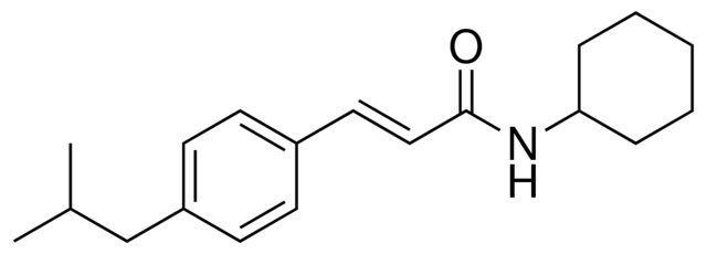 N-CYCLOHEXYL-3-(4-ISOBUTYL-PHENYL)-ACRYLAMIDE