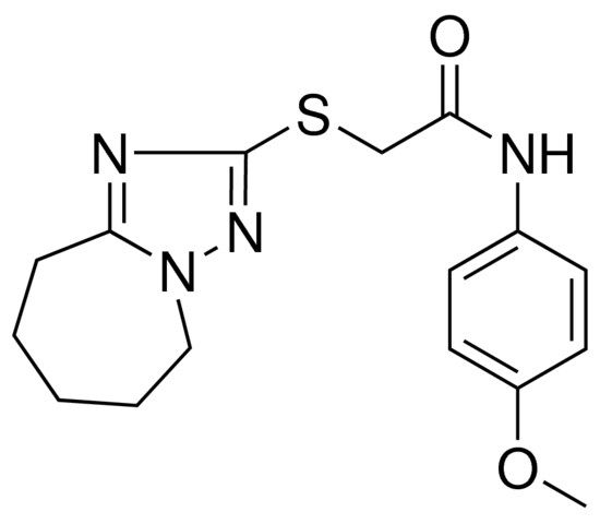 N-(4-METHOXYPHENYL)-2-(6,7,8,9-TETRAHYDRO-5H-[1,2,4]TRIAZOLO[1,5-A]AZEPIN-2-YLSULFANYL)ACETAMIDE