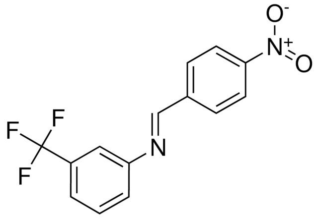 N-(4-NITROBENZYLIDENE)-3-(TRIFLUOROMETHYL)ANILINE