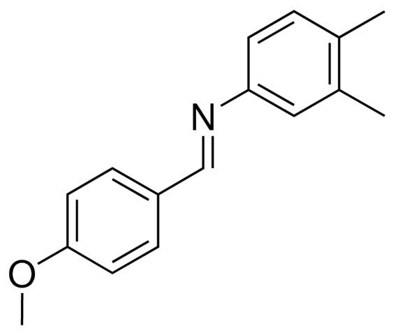 N-(4-METHOXYBENZYLIDENE)-3,4-XYLIDINE