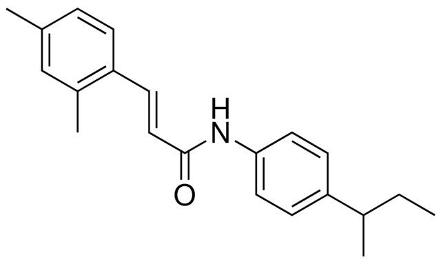 N-(4-SEC-BUTYL-PHENYL)-3-(2,4-DIMETHYL-PHENYL)-ACRYLAMIDE