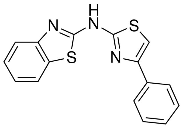 N-(4-PHENYL-1,3-THIAZOL-2-YL)-1,3-BENZOTHIAZOL-2-AMINE