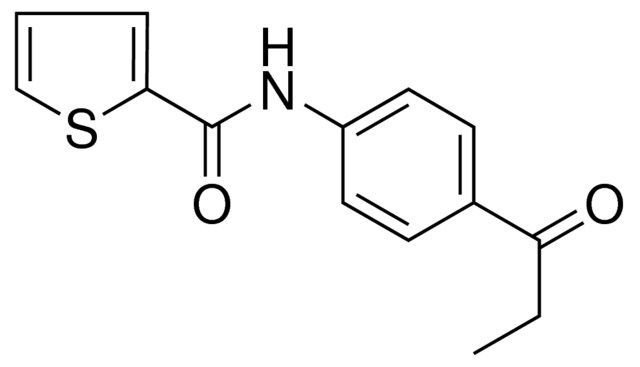 N-(4-PROPIONYLPHENYL)-2-THIOPHENECARBOXAMIDE