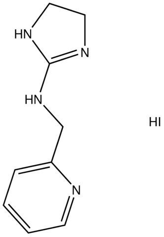 N-(2-pyridinylmethyl)-4,5-dihydro-1H-imidazol-2-amine hydroiodide